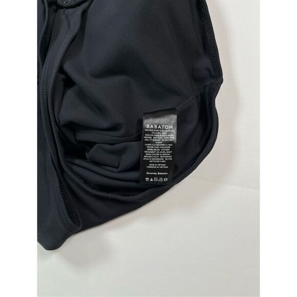 Aritizia Babaton Contour Should Pad Sleeveless Bodysuit Black Size Extra Large - Picture 4 of 9